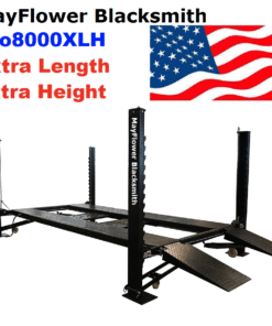 Mayflower Blacksmith Heavy Duty 4-Post Lift Storage Service Extra Length Height Pro8000XLH - Image 3