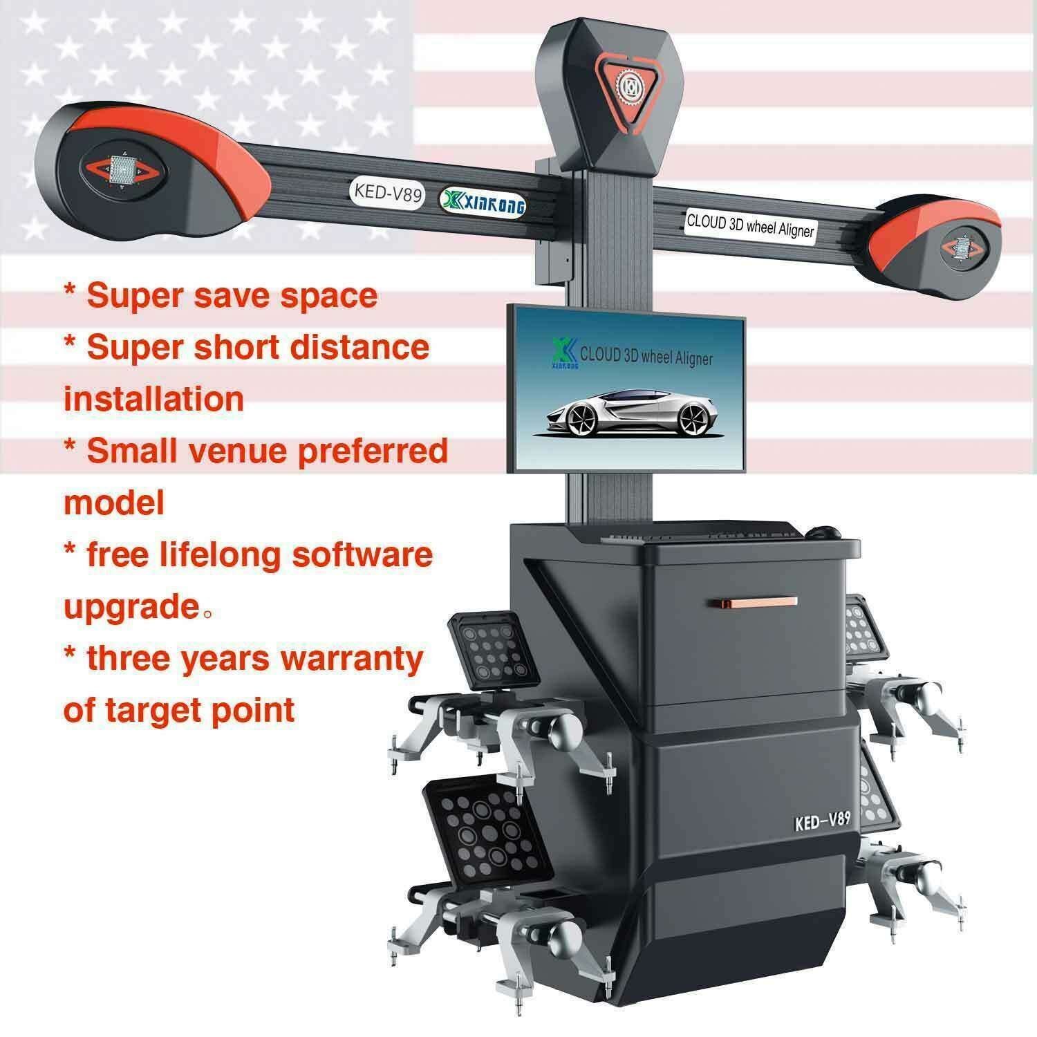 V89 Wheel Alignment Machine 3d Tire Aligner System Brand New - Image 6