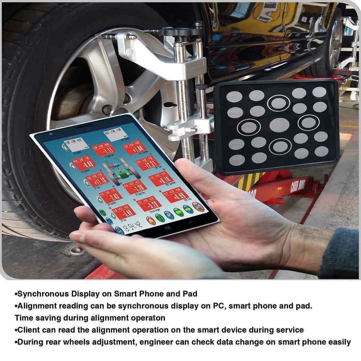 V89 Wheel Alignment Machine 3d Tire Aligner System Brand New - Image 3