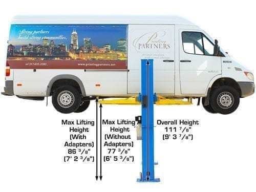 Atlas BP10000X 10,000 lbs Baseplate Lift - Image 6