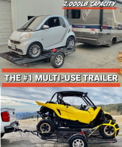6’x9′ Utility Foldable Trailer - Image 2