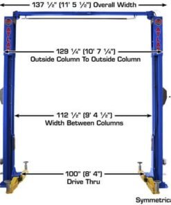 Atlas Platinum PVL10 ALI Certified 10,000 lb Overhead Lift - Image 6