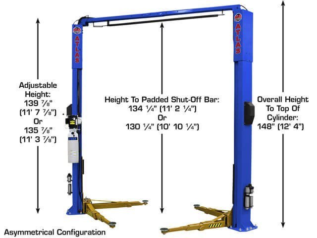 Atlas Platinum PVL10 ALI Certified 10,000 lb Overhead Lift - Image 7