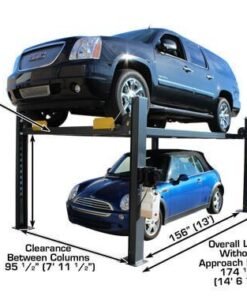 Alternative view of Atlas 408SL Super Deluxe 4-Post Lift