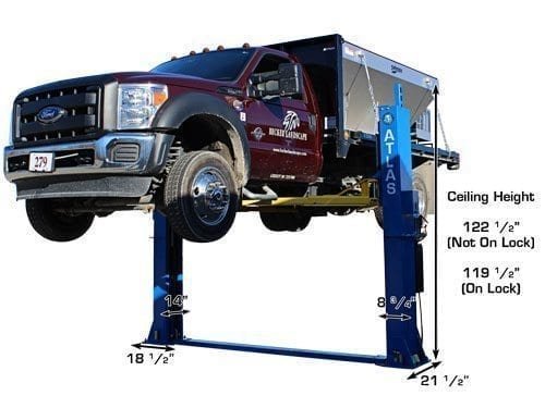 Atlas BP12000X 12,000 lb Commercial Grade Baseplate Lift - Image 3