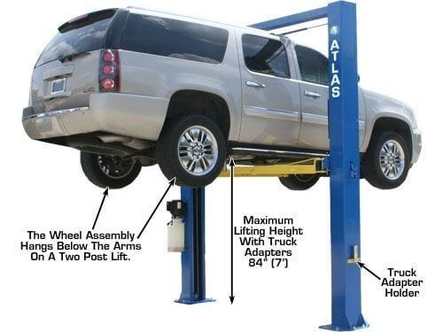 Atlas OHX10000X 10,000 lb Extra Tall 2-Post Lift - Image 7