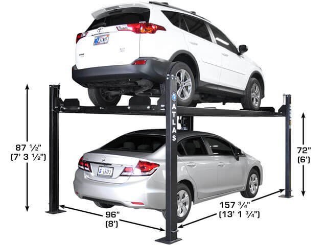 Atlas Apex8 ALI Certified 8,000 lbs 4 Post Lift - Image 4