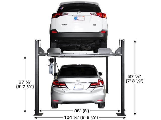 Atlas Apex8 ALI Certified 8,000 lbs 4 Post Lift - Image 5