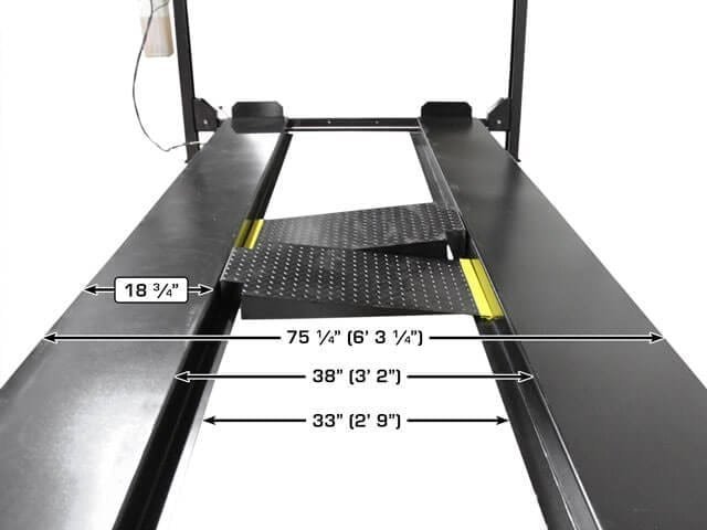 Atlas Apex8 ALI Certified 8,000 lbs 4 Post Lift - Image 8