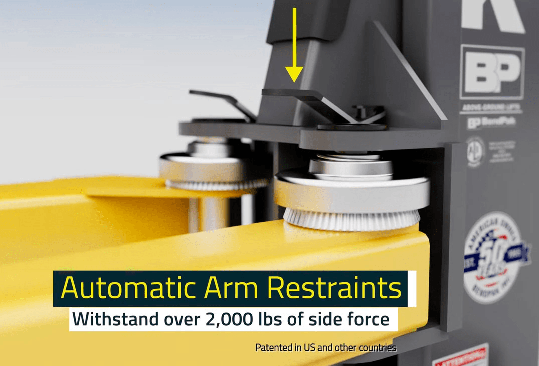 10AP 10,000‐lb. Capacity / Adaptable Clearfloor / Adjustable Width / Screw Pads - Image 6