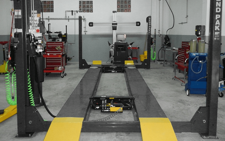 HDS-14LSX (5175171) 14,000-lb. Capacity / Alignment Lift / Extended / Includes Turnplates and Slip Plates - Image 5