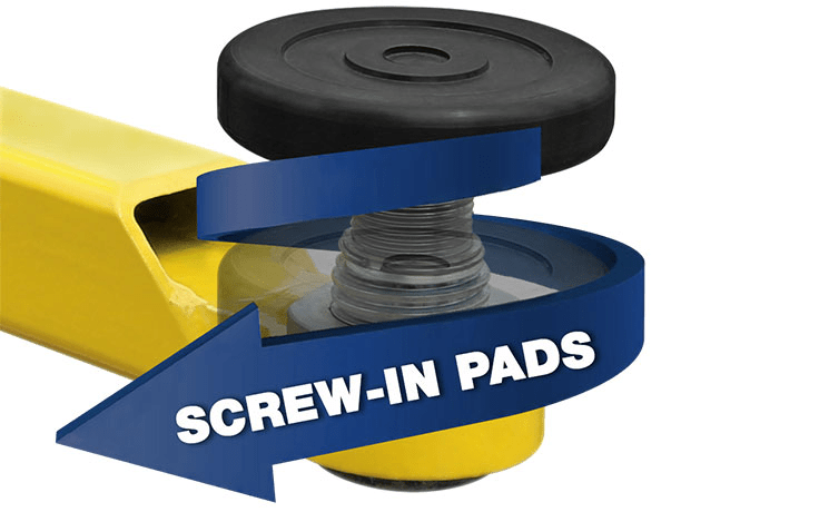 XPR-10XLS (5175129) 10,000 Capacity / Symmetric / Adjustable Width / Screw Pads / HIGH RISE - Image 4
