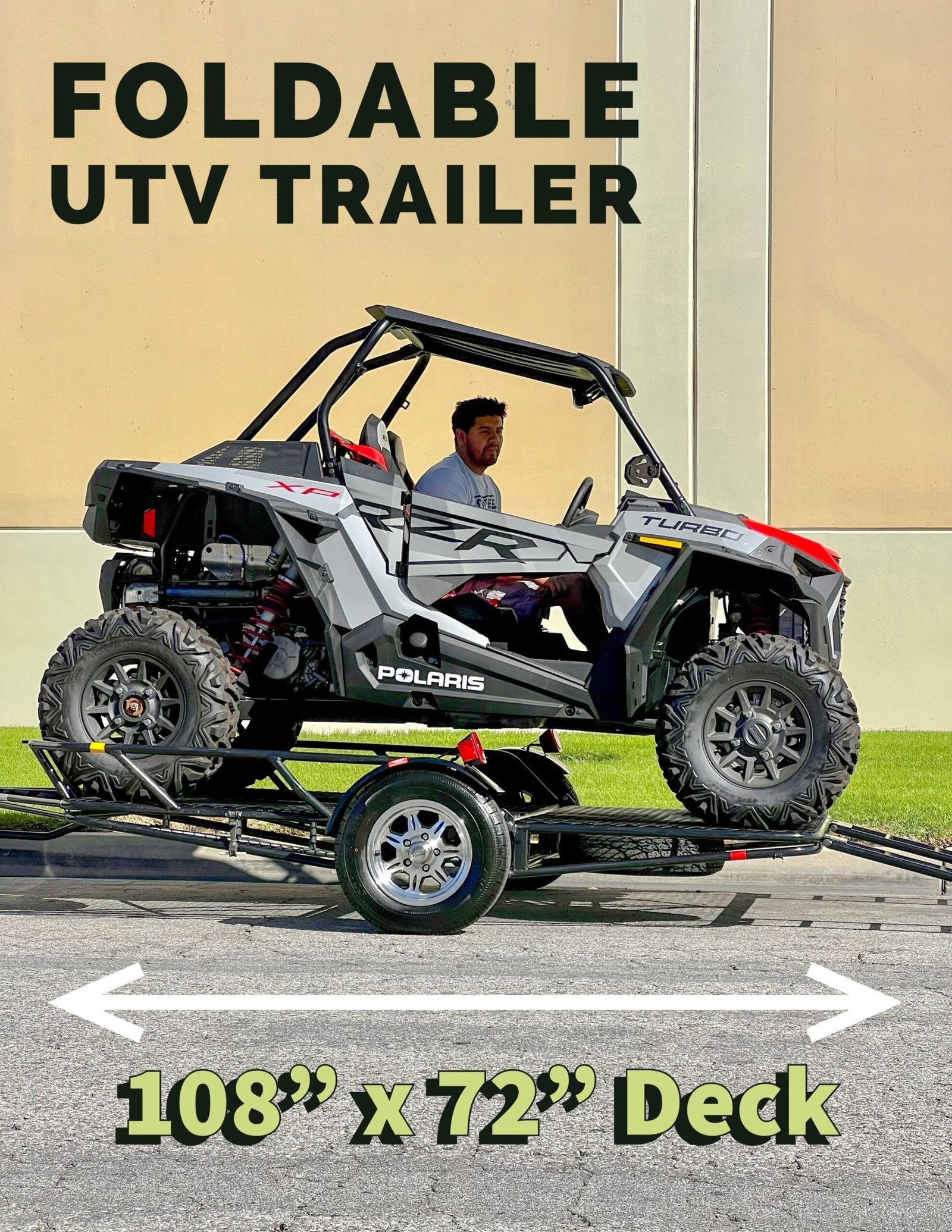 6’x9′ Utility Foldable Trailer - Image 9