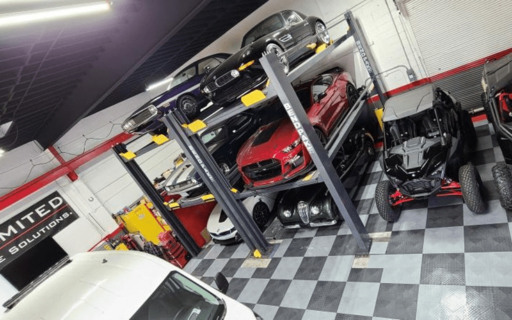 HD-973P (5175238) 9,000 and 7,000 Lb. Capacity / Tri-Level Parking Lift / SPECIAL ORDER / PATENT PENDING - Image 3