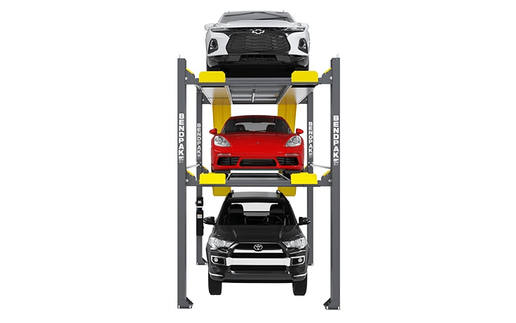 HD-973PX (5175267) 9,000 and 7,000 Lb. Capacity / Tri-Level Parking Lift / Extended / High Lift / SPECIAL ORDER / PATENT PENDING - Image 2