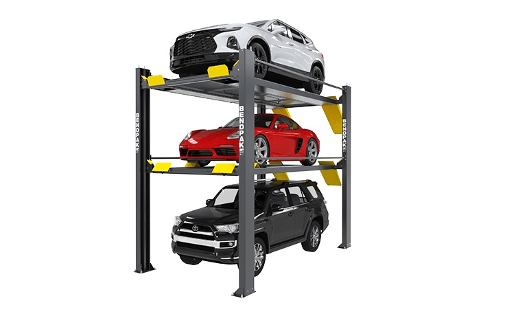 HD-973PX (5175267) 9,000 and 7,000 Lb. Capacity / Tri-Level Parking Lift / Extended / High Lift / SPECIAL ORDER / PATENT PENDING - Image 3