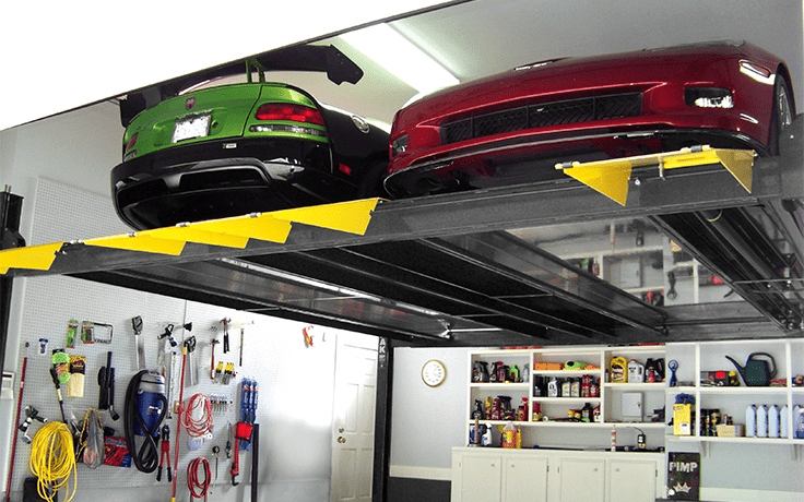 HD-9SW (5175023) 9,000-lb. Capacity / Super-Wide Car Stacker Parking Lift - Image 2