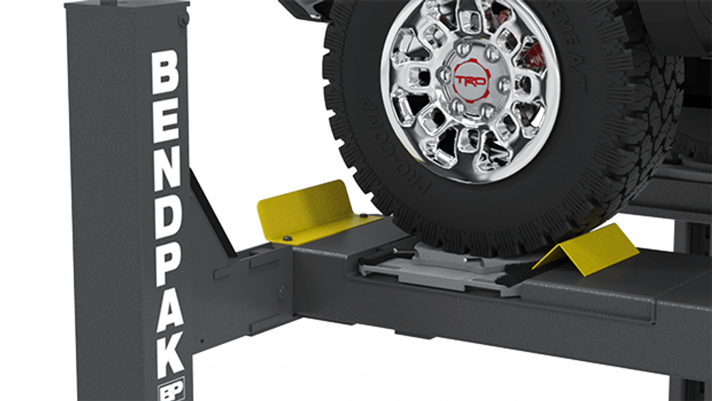 BENDPAK HDSO14AX 14,000 LB. CAPACITY / ALI CERTIFIED ALIGNMENT / EXTENDED / OPEN FRONT / INCLUDES TURNPLATES AND SLIP PLATES - Image 3
