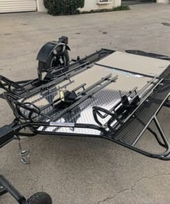 Trinity MT3 Motorcycle Trailer Stand, Store or Roll Ride-Up 3-Rail - Image 21