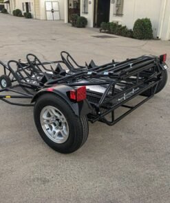 Trinity MT3 Motorcycle Trailer Stand, Store or Roll Ride-Up 3-Rail - Image 16