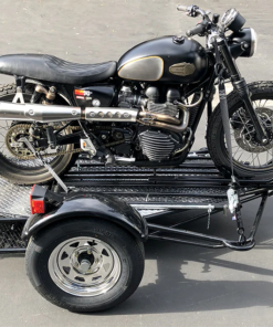 Go! Series Single Rail Ride-Up Folding Motorcycle Trailer - Image 20