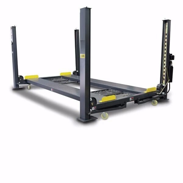 Heavy-duty Wheel kit for 4-post parking lift — set of four wheels and mounting hardware to make your lift mobile. Compatible with most 4-post parking lifts. - Image 3