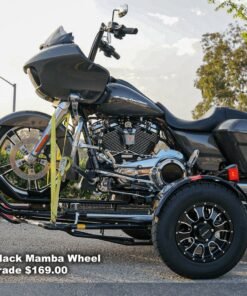 Alpha Sport Single Ride-Up Folding Motorcycle Trailer - Image 22