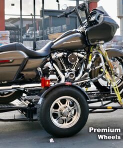 Alpha Sport Single Ride-Up Folding Motorcycle Trailer - Image 26