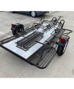 Trinity MT3 Motorcycle Trailer Stand, Store or Roll Ride-Up 3-Rail - Image 31