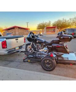 Trinity MT3 Motorcycle Trailer Stand, Store or Roll Ride-Up 3-Rail - Image 36
