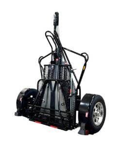 Alpha Sport Single Ride-Up Folding Motorcycle Trailer - Image 32