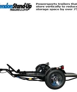 Go! Series Single Rail Ride-Up Folding Motorcycle Trailer - Image 22