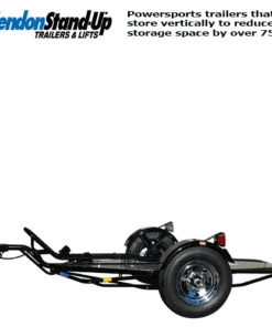 Go! Series Single Rail Ride-Up Folding Motorcycle Trailer - Image 23