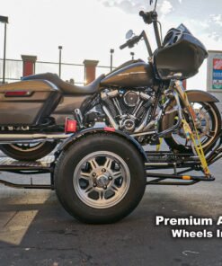 Alpha Sport Single Ride-Up Folding Motorcycle Trailer - Image 33