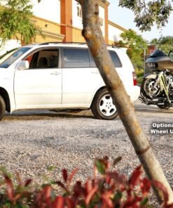 Alpha Sport Single Ride-Up Folding Motorcycle Trailer - Image 34