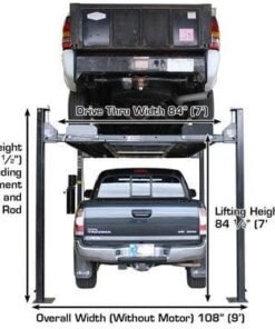 Atlas Garage PRO8000EXT-L 8,000 lb + RJ35 Sliding Jacks Combo 4-Post Lift - Image 8