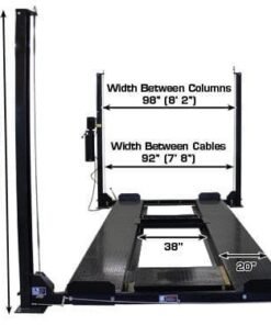 Atlas Garage PRO8000EXT-L 8,000 lb + RJ35 Sliding Jacks Combo 4-Post Lift - Image 10