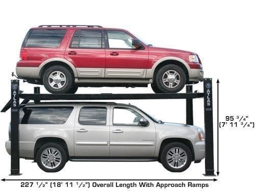 Atlas Garage PRO9000 9,000 lb 4-Post Lif - Image 7