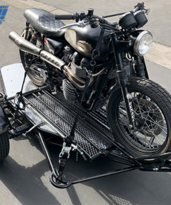 Go! Series Single Rail Ride-Up Folding Motorcycle Trailer - Image 25