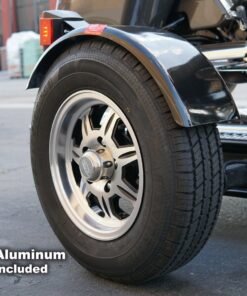 Alpha Sport Single Ride-Up Folding Motorcycle Trailer - Image 10