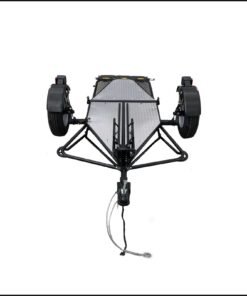 Alpha Sport Single Ride-Up Folding Motorcycle Trailer - Image 15