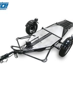 Go! Series Single Rail Ride-Up Folding Motorcycle Trailer - Image 19