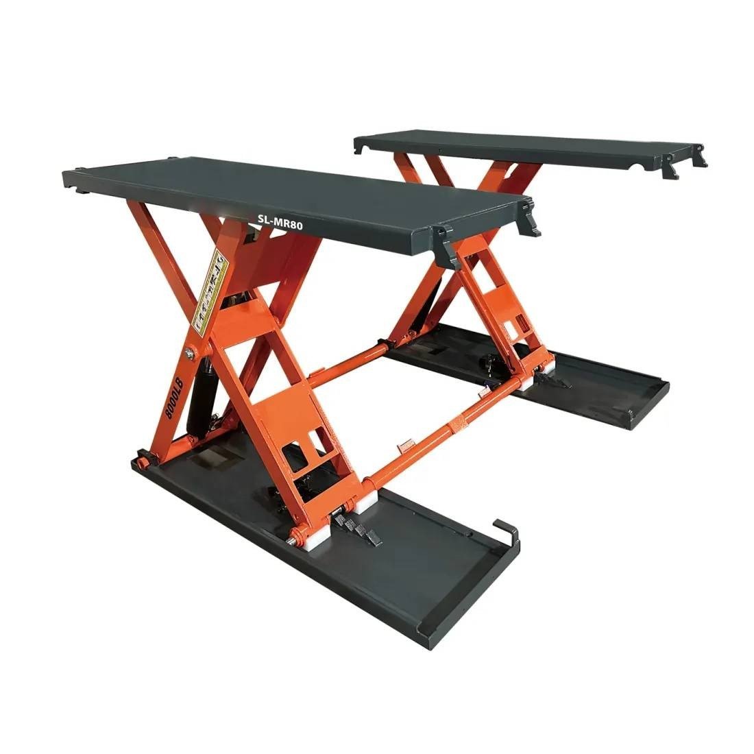 8,000LB Mid-Rise Scissor Lift with Electrical Release – SL-MR80 - Image 8