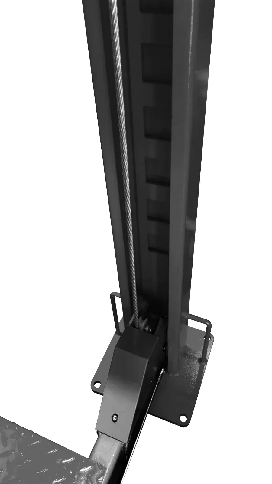 9,000LB 4-Post Double Deck Parking Storage Car Lift – HW-9KDP - Image 10