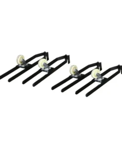 9,000LB 4-Post Double Deck Parking Storage Car Lift – HW-9KDP - Image 7