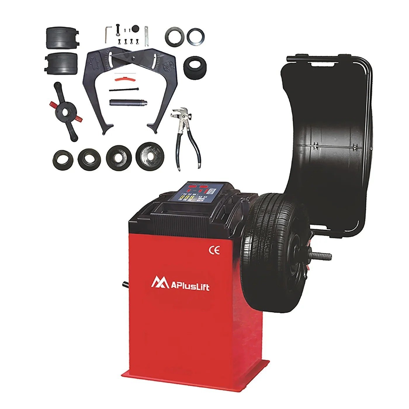 THA-28 Tire Wheel Changer and WBS-500 Tire Wheel Balancer Combo - Image 10