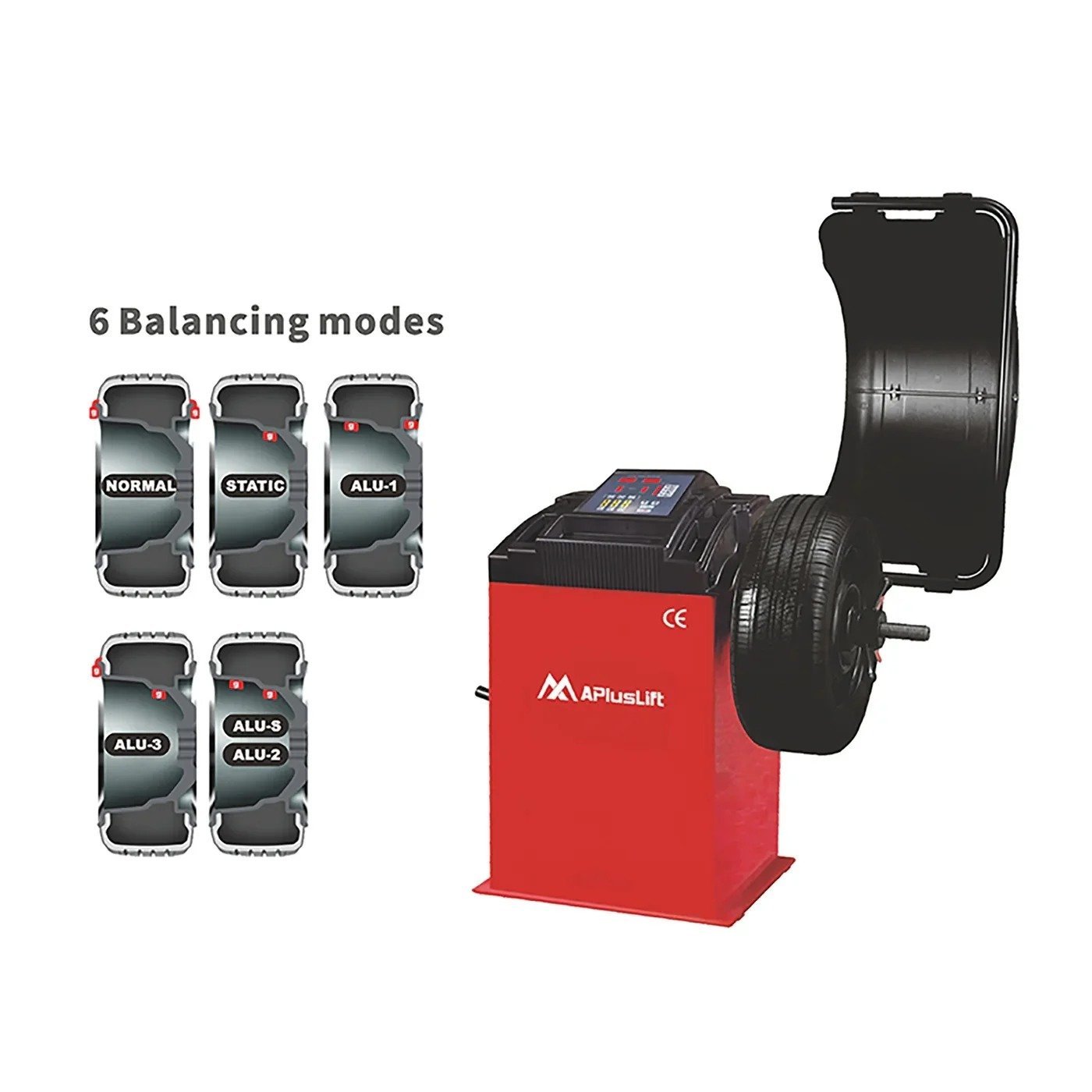 THA-28 Tire Wheel Changer and WBS-500 Tire Wheel Balancer Combo - Image 12