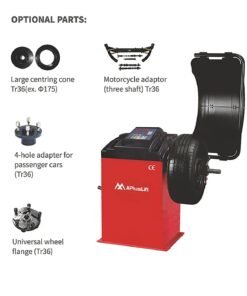 THA-28 Tire Wheel Changer and WBS-500 Tire Wheel Balancer Combo - Image 13