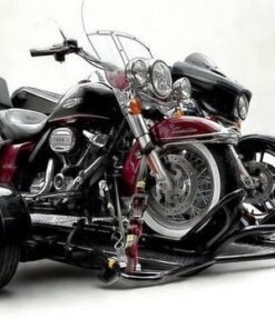 Trinity MT3 Motorcycle Trailer Stand, Store or Roll Ride-Up 3-Rail - Image 4